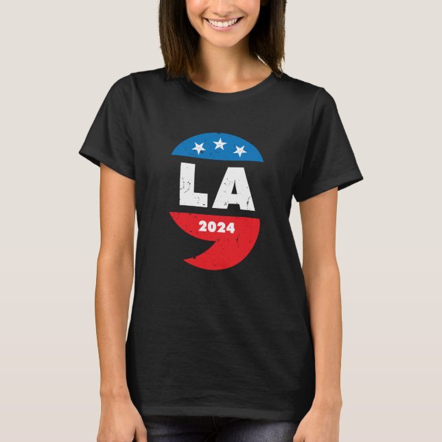 Camiseta Kamala Harris 2024 Presidente Comma La (Frente)