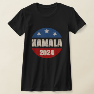 Camiseta Kamala Harris 2024 Presidente Mulheres retrógradas