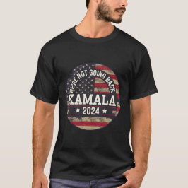 Camiseta Kamala-Harris 2024 Presidente: Não vamos voltar