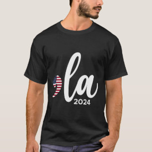 Camiseta Kamala Harris 2024 Presidente Vírgula La Funny