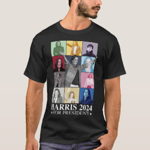 Camiseta Kamala Harris 2024 Senhora Presidente Democrata El