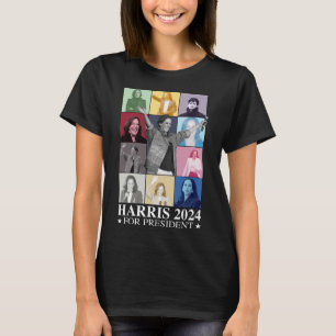 Camiseta Kamala Harris 2024 Senhora Presidente Democrata El