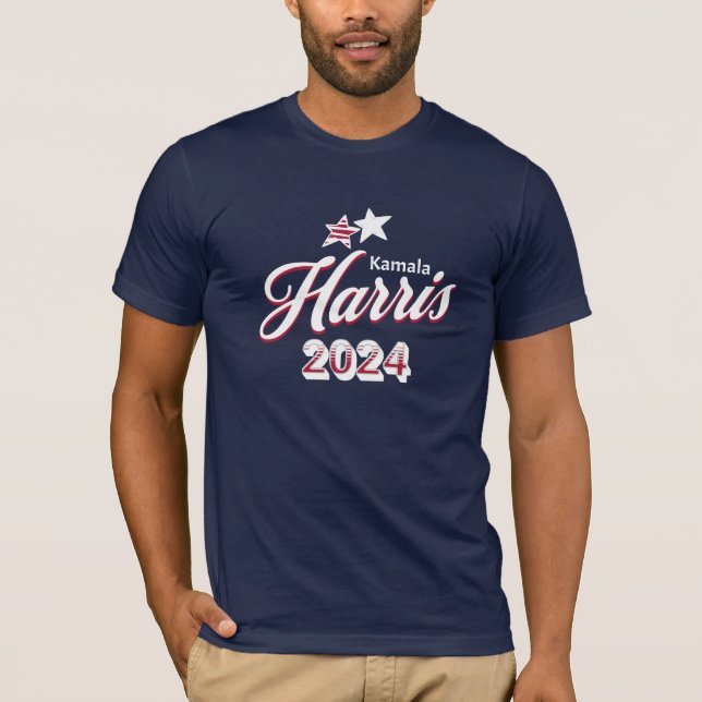 Camiseta Kamala Harris 2024 | Tem o meu voto (Frente)