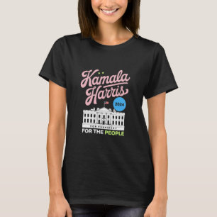 Camiseta Kamala Harris 2024 Voto Social Democrata Azul