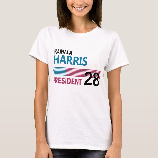 Camiseta Kamala Harris 2028 (Frente)