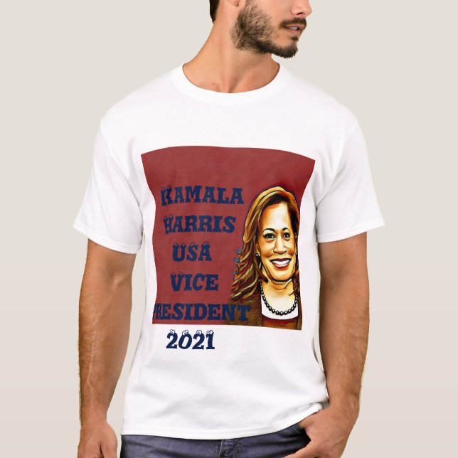 Camiseta Kamala Harris 46º Vice-Presidentes_ (Frente)
