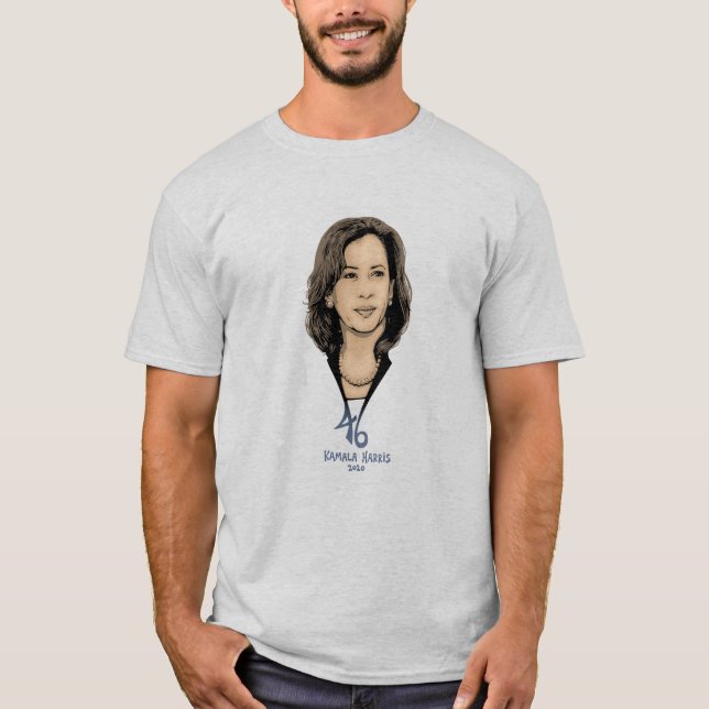 Camiseta Kamala Harris 46 (Frente)