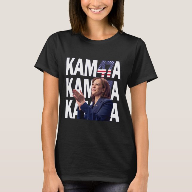 Camiseta Kamala Harris 47º Presidente Dos Estados Unidos (Frente)