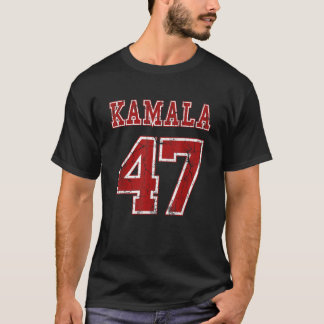 Camiseta Kamala Harris 47. º Presidente EUA América 2024 El