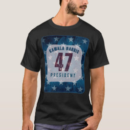 Camiseta Kamala Harris 47 Presidente
