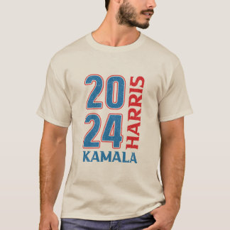 Camiseta Kamala Harris Design de apoio eleitoral para 2024