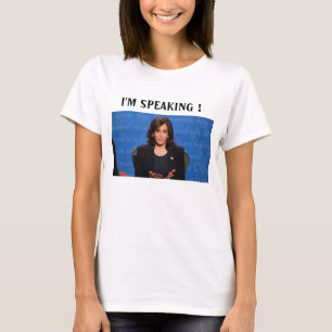 Camiseta Kamala Harris, estou falando