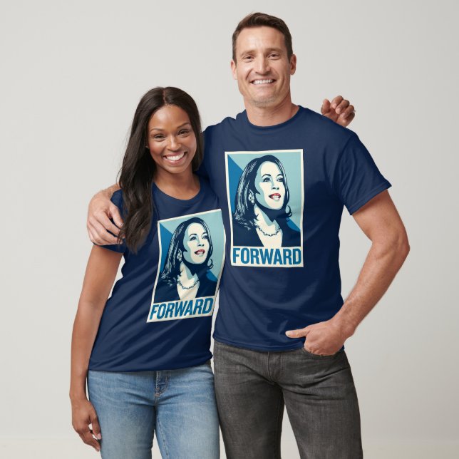 CAMISETA KAMALA HARRIS FORWARD (Unissex)
