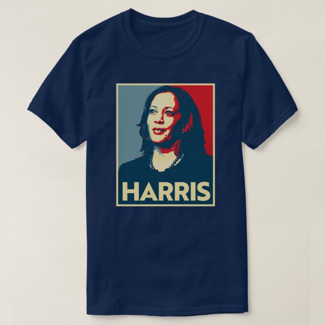 Camiseta Kamala Harris Hope (Frente do Design)