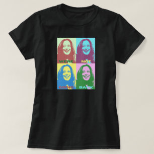 Camiseta Kamala Harris: Não vamos voltar à Pop
