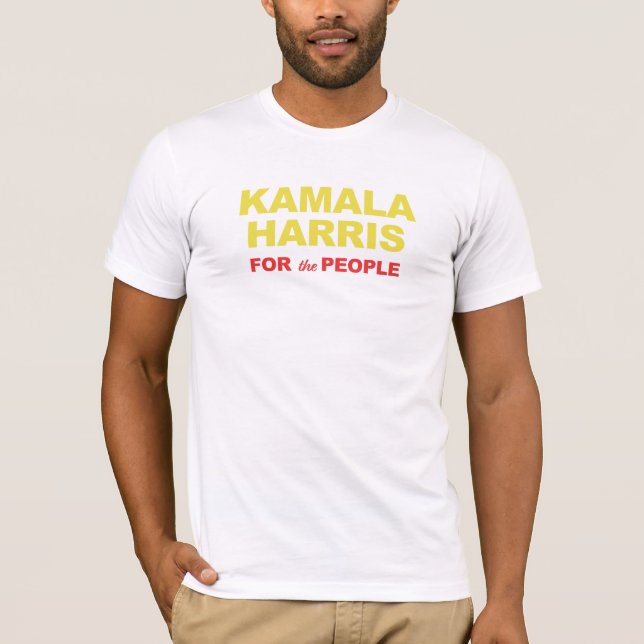 Camiseta Kamala Harris para as Pessoas (Frente)