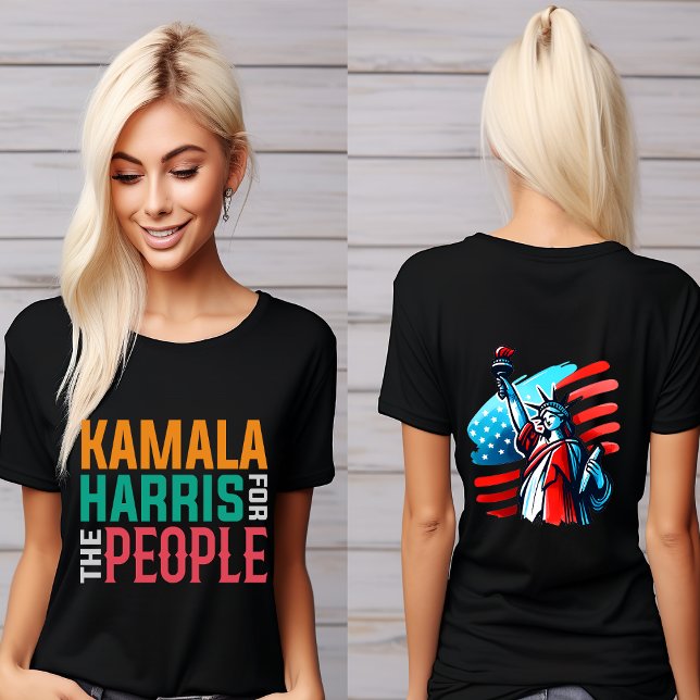 Camiseta Kamala Harris para as Pessoas (Criador carregado)