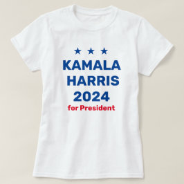 Camiseta Kamala Harris Para O Presidente 2024