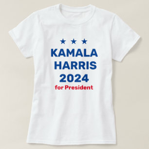 Camiseta Kamala Harris Para O Presidente 2024