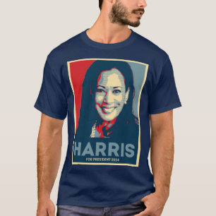 Camiseta Kamala Harris Para O Presidente 2024 - Esperança