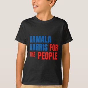 Camiseta Kamala Harris Para O Presidente Americano Pessoas 