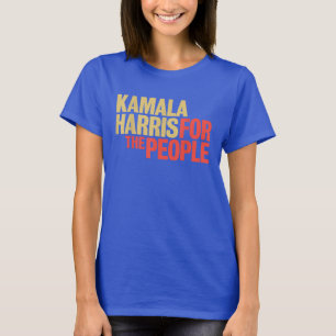 Camiseta Kamala Harris para o Presidente Pessoas 2024