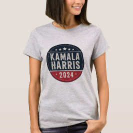 Camiseta Kamala Harris para o Presidente Vintage Campaig 20