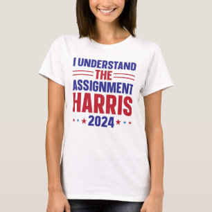Camiseta Kamala Harris para o Presidente Votação 2024 Tim W