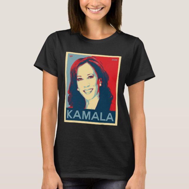 Camiseta Kamala Harris Para O Vice-Presidente 2020 (Frente)