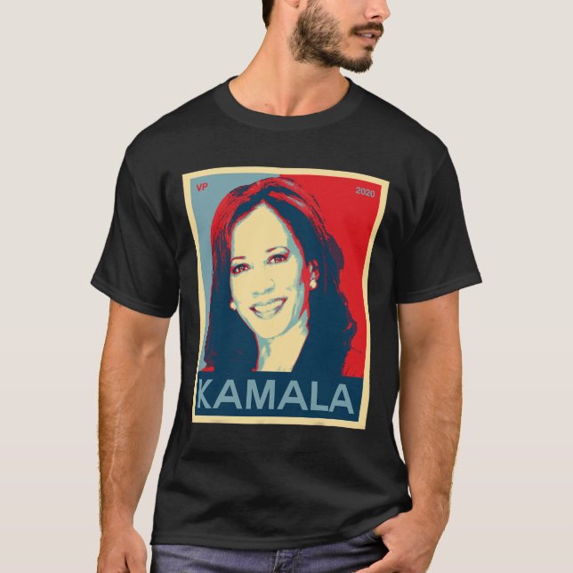 Camiseta Kamala Harris Para O Vice-Presidente 2020 (Frente)