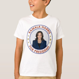 CAMISETA KAMALA HARRIS PARA PRESIDENTE!