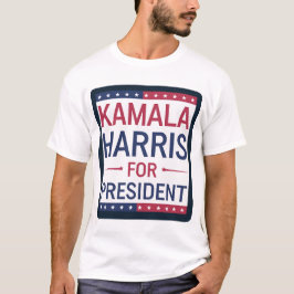 Camiseta Kamala Harris para Presidente