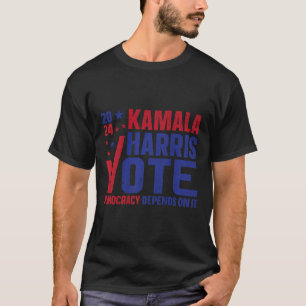 Camiseta Kamala Harris Para Presidente Uma Nova Visão Para
