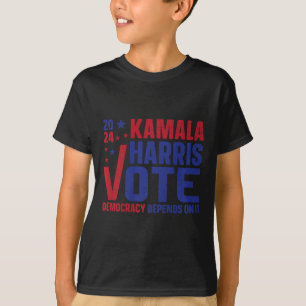 Camiseta Kamala Harris Para Presidente Uma Nova Visão Para