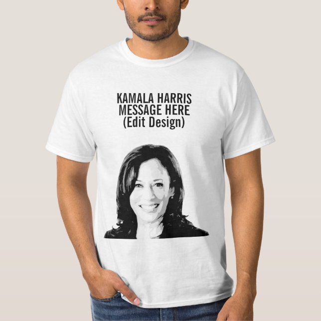Camiseta Kamala Harris personalizado (Frente)