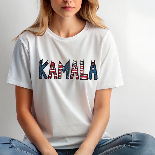 Camiseta Kamala Harris Presidente 2024 (Criador carregado)