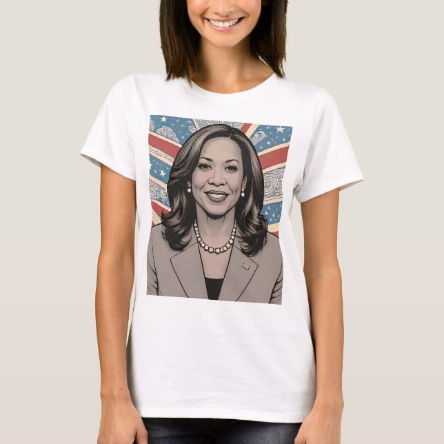 Camiseta kamala harris presidente dos eua 2024 (Frente)
