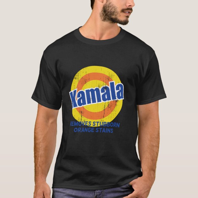 Camiseta Kamala Harris Remove Stubborn Orange Stain Deteg (Frente)