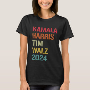 Camiseta Kamala Harris Tim Walz Waltz 2024 Eleição Democra