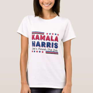 Camiseta Kamala harris vamos termina o trabalho