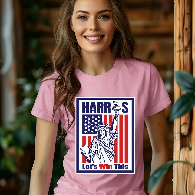 Camiseta "Kamala Harris" Vamos Win (Criador carregado)