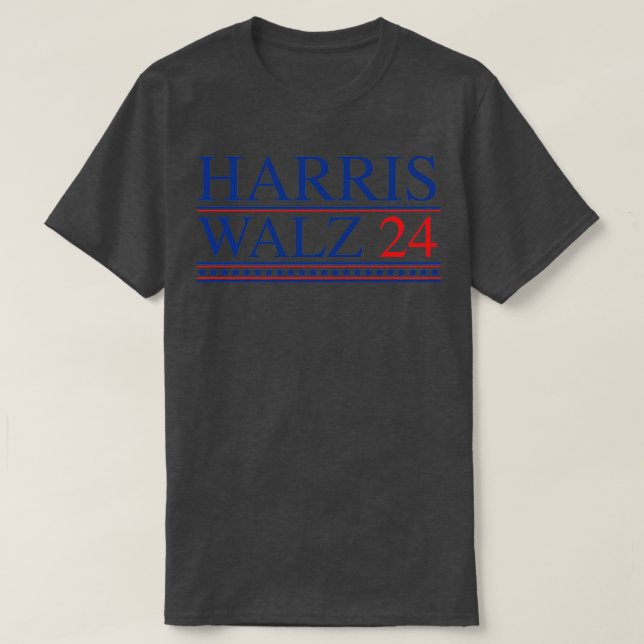 Camiseta Kamala Tim Walz 2024 1 (Frente do Design)
