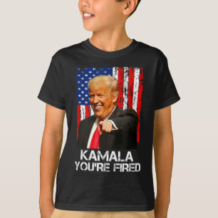 Camiseta Kamala, você é demitido Presidente Engraçado Trump