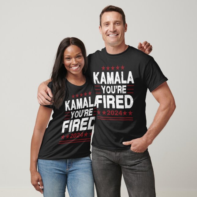 Camiseta Kamala Você Está Despedido 2024 (Unissex)