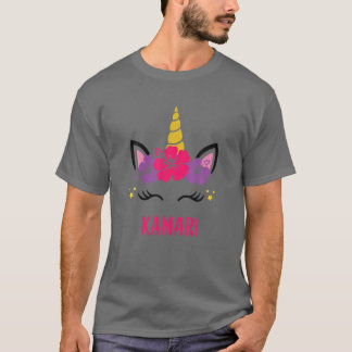 Camiseta KAMARI Personalizou o rosto do Unicórnio
