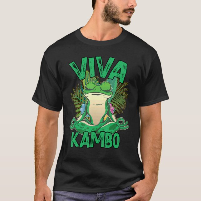 Camiseta Kambo Warrior Sapo Ceremony Plant Medicine (Frente)