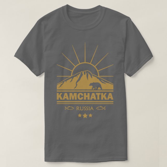 Camiseta Kamchatka (Frente do Design)