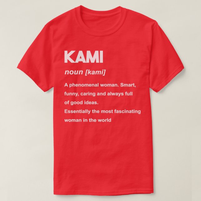 Camiseta Kami 12 (Frente do Design)
