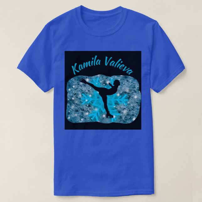 Camiseta Kamila Valieva Figure Skating (Frente do Design)