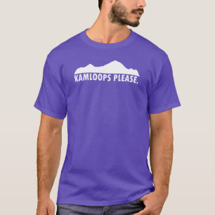Camiseta Kamloops Colúmbia Britânica Por favor